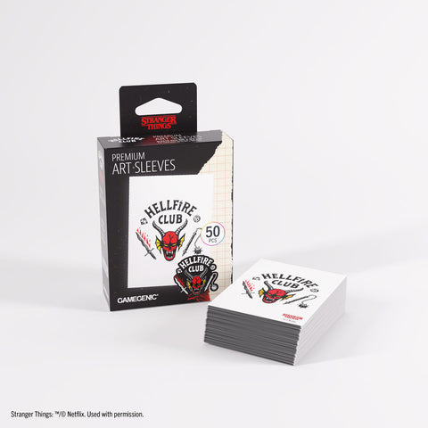 Gamegenic Premium Art Sleeves Stranger Things Hellfire Club