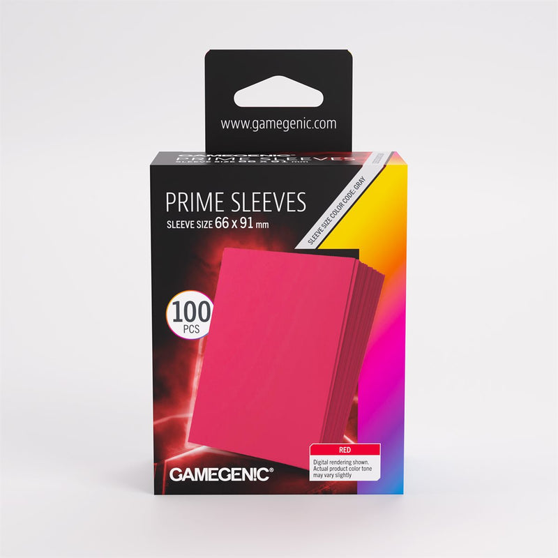 Gamegenic Prime Red Standard Sleeves