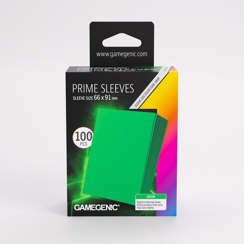 Gamegenic Prime Green Standard Sleeves