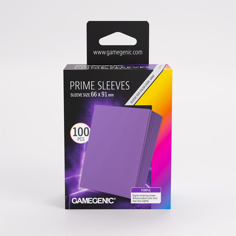 Gamegenic Prime Purple Standard Sleeves