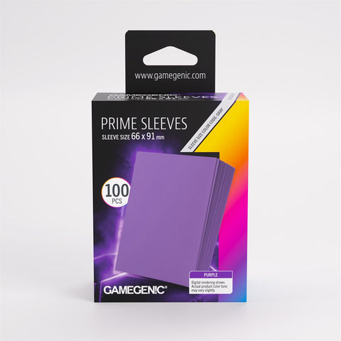 Gamegenic Prime Purple Standard Sleeves