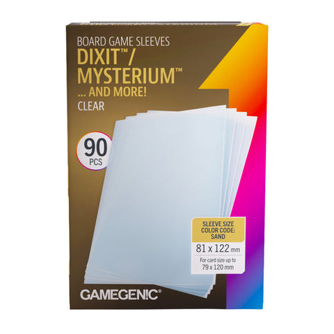 Gamegenic Board Game Sleeves (Size: Sand 81 x 122mm)