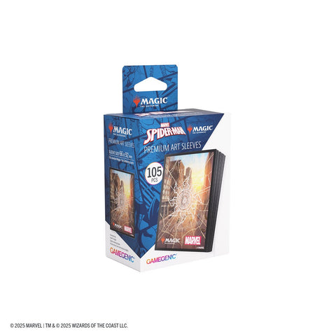 Gamegenic MTG Spider-Man Premium Art Sleeves Plains