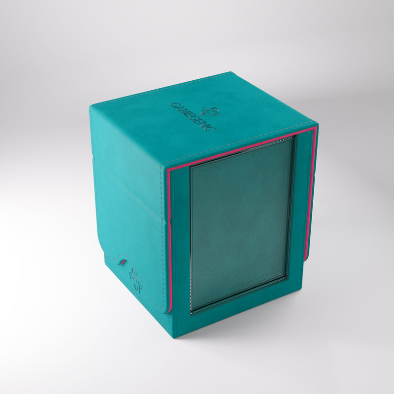 Gamegenic Deck Box Squire Plus XL Convertible Teal Pink