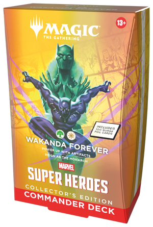 MTG Marvel Super Heroes Collector's Edition Commander Deck: Wakanda Forever