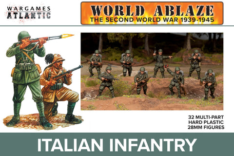 Wargames Atlantic World Ablaze Italian Infantry