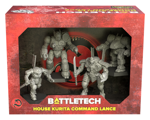 Battletech House Kurita Command Lance