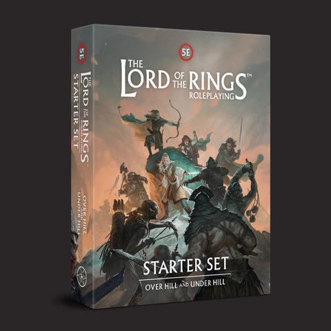 The Lord Of The Rings Roleplaying 5e Starter Set - Over Hill & Under Hill