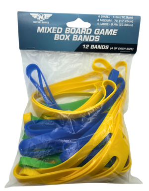 Mixed Board Game Box Bands 12pk