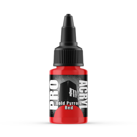 Pro Acryl Bold Pyrrole Red Paint 22ml