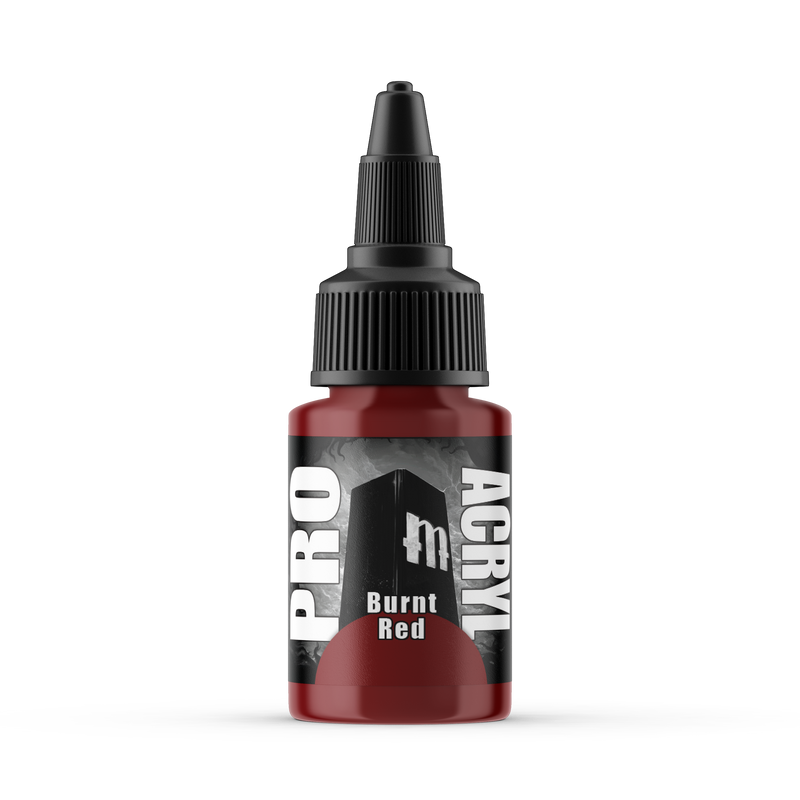 Pro Acryl Burnt Red Paint 22ml