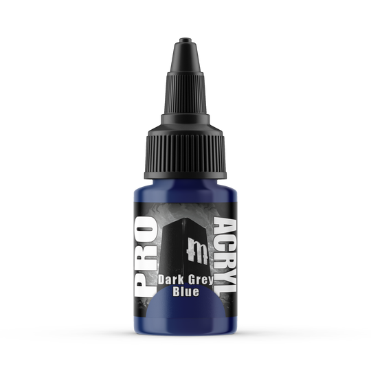 Pro Acryl Dark Grey Blue Paint 22ml