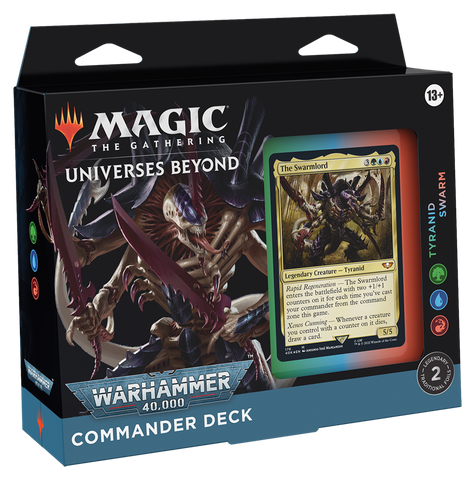 MTG Warhammer 40,000 Commander Deck Regular Tyranid Swarm