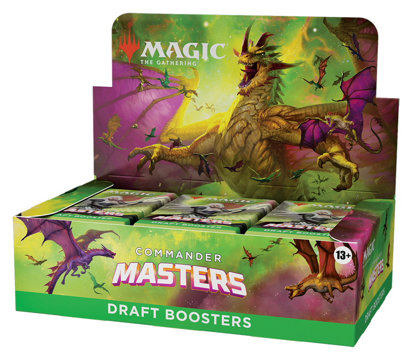 Commander Masters Draft Boosters [Sealed Box]