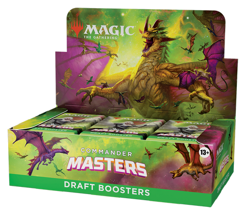Commander Masters Draft Boosters [Sealed Box]