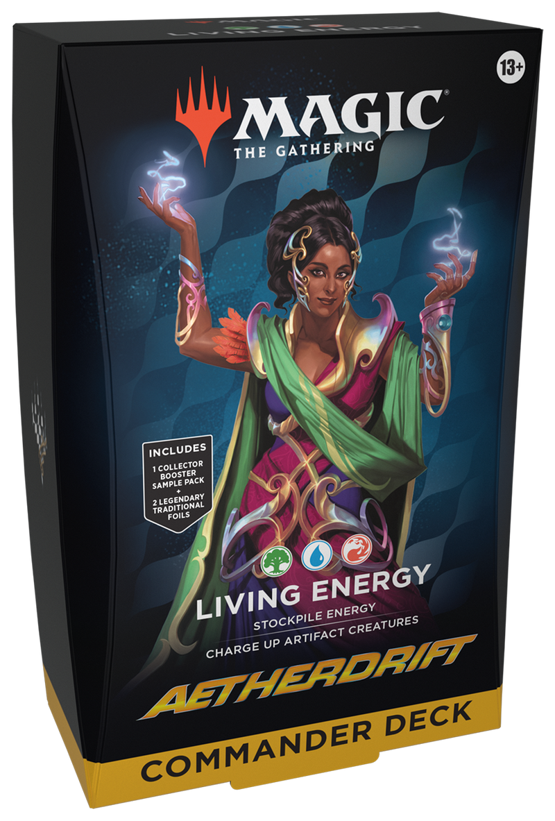 Aetherdrift Living Energy Commander Deck