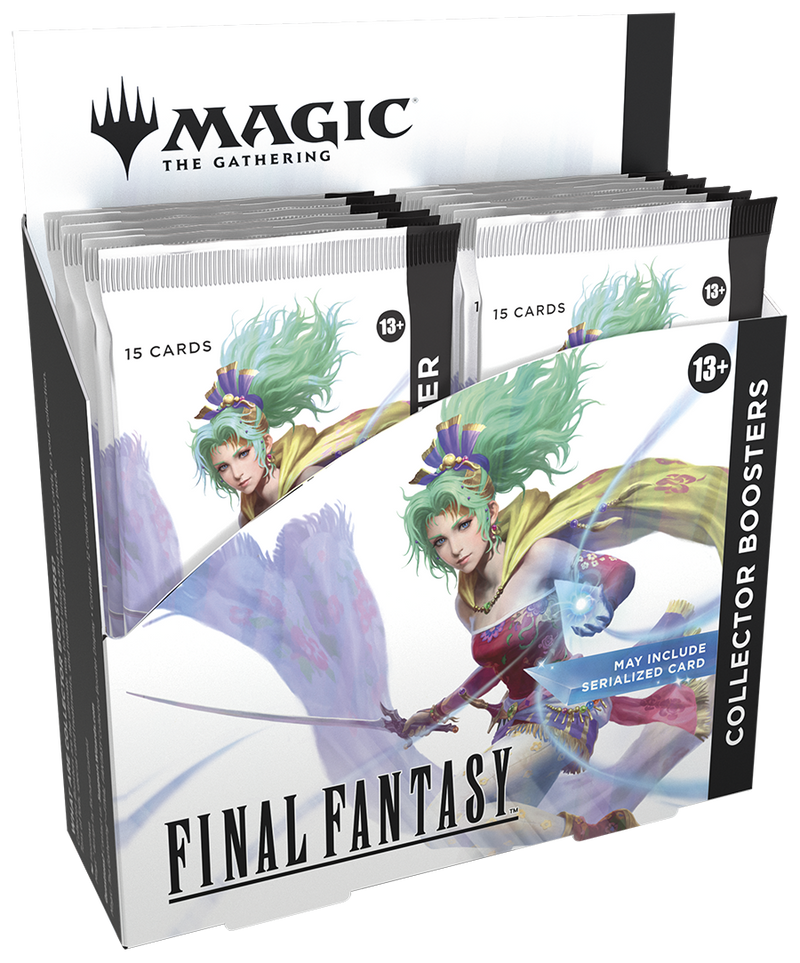 final fantasy sealed mtg Magic: The Gathering "Final Fantasy" Play Booster (Model: Single Booster) the Gift Bundle gives players a taste of the world of FINAL FANTASY. Magic The Gathering Final Fantasy