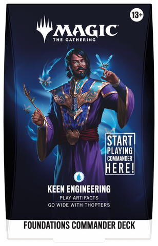 MTG: Foundations Commander Deck Keen Engineering