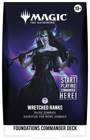 MTG: Foundations Commander Deck Wretched Ranks