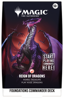 [PREORDER] MTG: Foundations Commander Deck Reign Of Dragons