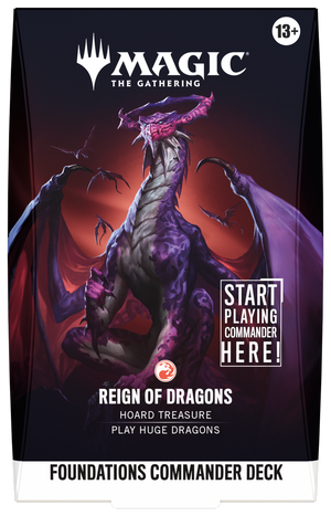 [PREORDER] MTG: Foundations Commander Deck Reign Of Dragons