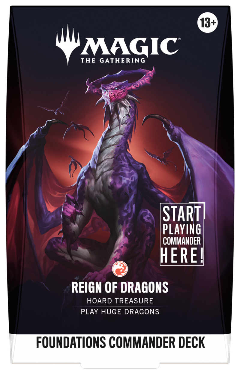 [PREORDER] MTG: Foundations Commander Deck Reign Of Dragons