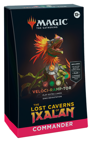 Veloci-ramp-tor - Lost Caverns Of Ixalan Commander Deck