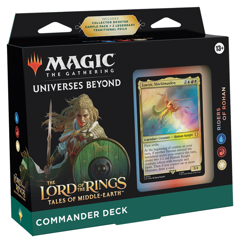 Lord Of The Rings: Tales Of Middle-Earth Riders Of Rohan Commander Deck