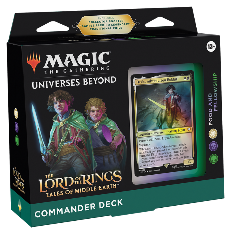 Lord Of The Rings: Tales Of Middle-Earth Food And Fellowship Commander Deck