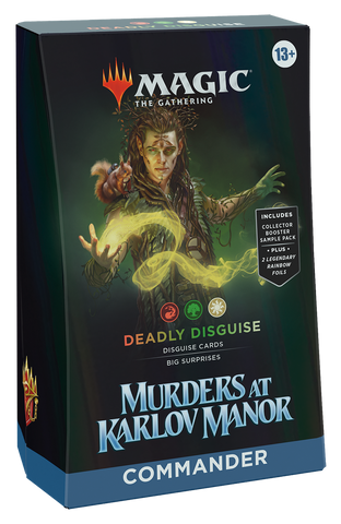 Deadly Disguise - Murders At Karlov Manor Commander Deck