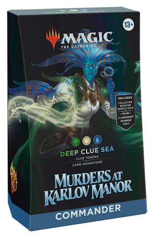 Deep Clue Sea - Murders At Karlov Manor Commander Deck