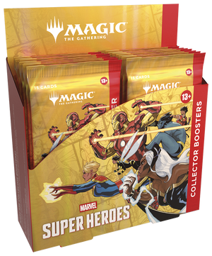 [PREORDER] MTG: Marvel Super Heroes Collector Boosters [Sealed Box]
