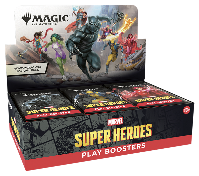 [PREORDER] MTG: Marvel Super Heroes Play Boosters [Sealed Box]