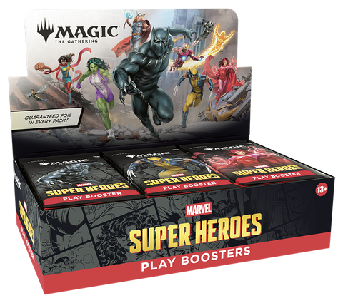 [PREORDER] MTG: Marvel Super Heroes Play Boosters [Sealed Box]