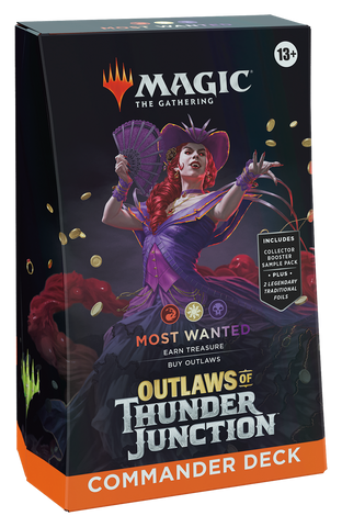 Most Wanted - Outlaws Of Thunder Junction Commander Deck