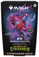 MTG: Secrets Of Strixhaven Prismari Artistry Commander Deck