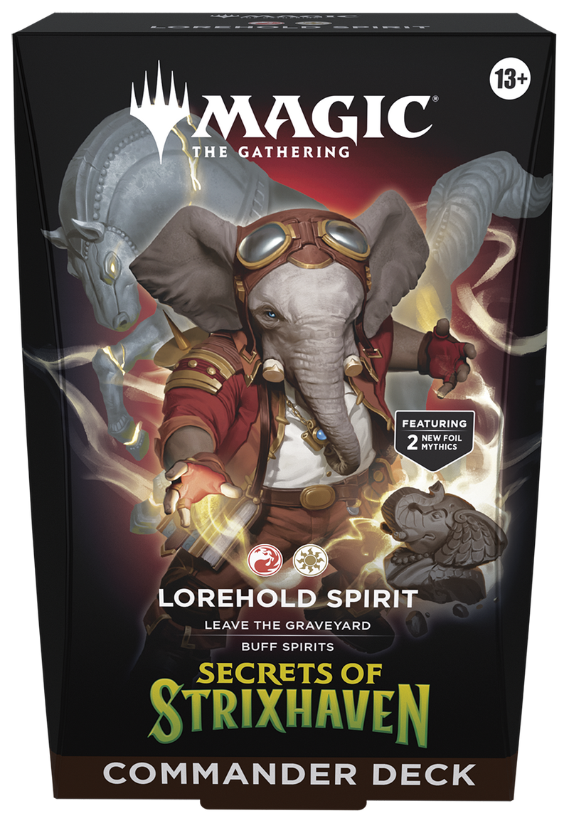 MTG: Secrets Of Strixhaven Lorehold Spirit Commander Deck