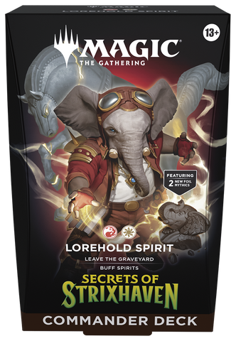MTG: Secrets Of Strixhaven Lorehold Spirit Commander Deck