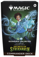 MTG: Secrets Of Strixhaven Quandrix Unlimited Commander Deck