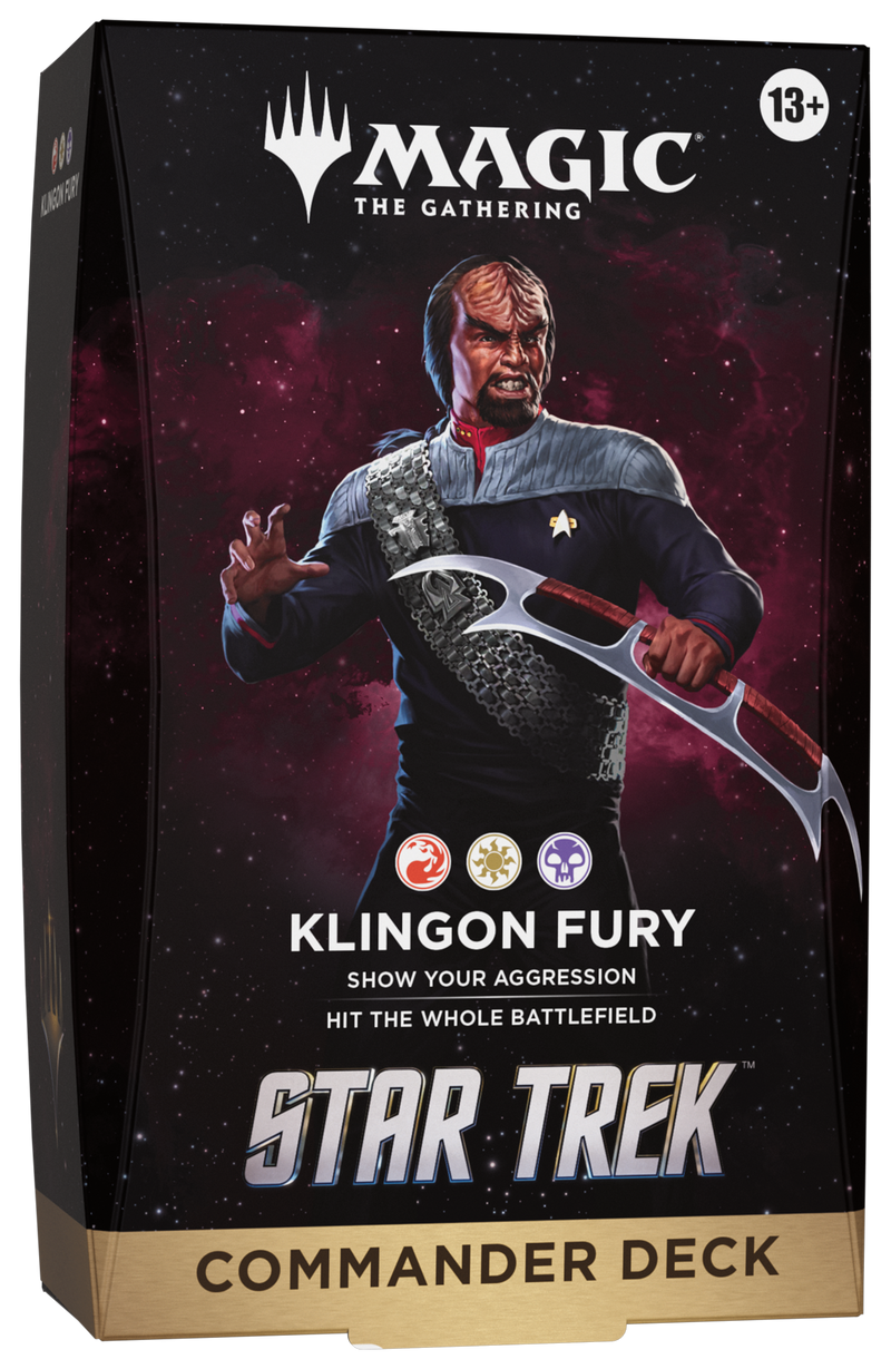 [PREORDER] MTG: Star Trek 'Klingon Fury' Commander Deck