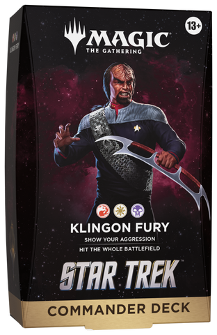 [PREORDER] MTG: Star Trek 'Klingon Fury' Commander Deck