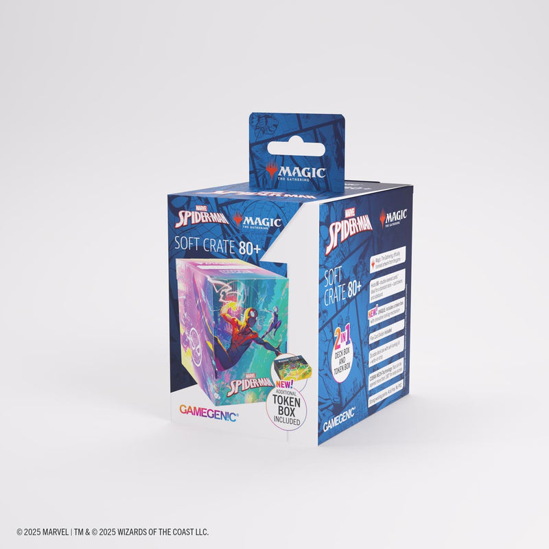 Gamegenic Deck Box Soft Crate MTG Spider-Man
