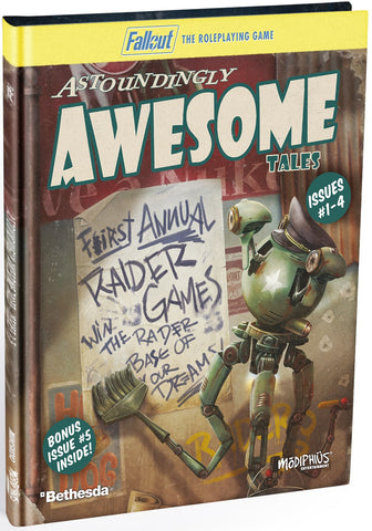 Fallout The Roleplaying Game Astoundingly Awesome Tales #1 - 4