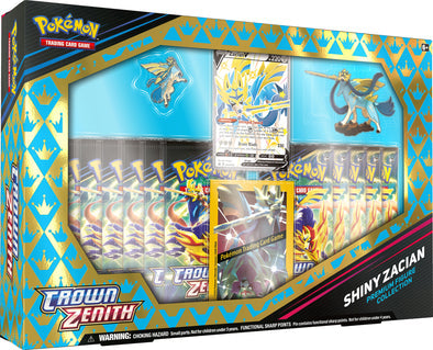 Pokemon Crown Zenith: Shiny Zacian Premium Collection