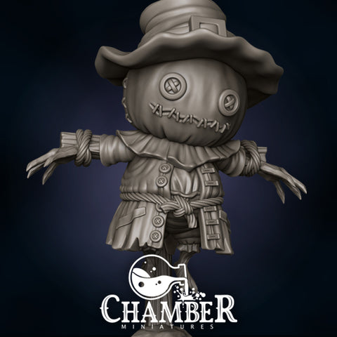 Pumpkin Scarecrow - Resin Miniatures