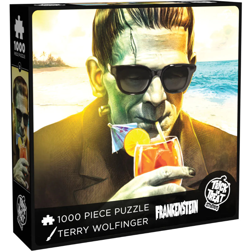 1000 Piece Puzzle: Frankenstein on the Beach