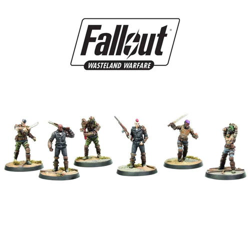 Fallout Wasteland Warfare  Raiders, Savvers & Psychos