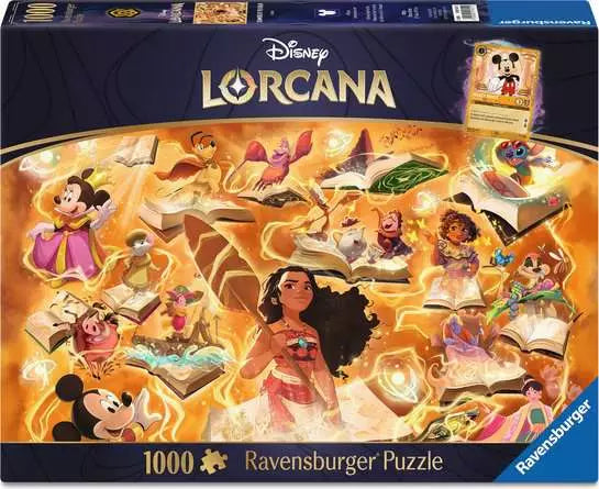 1000 Piece Puzzle: Glimmers Of The Realm - Amber