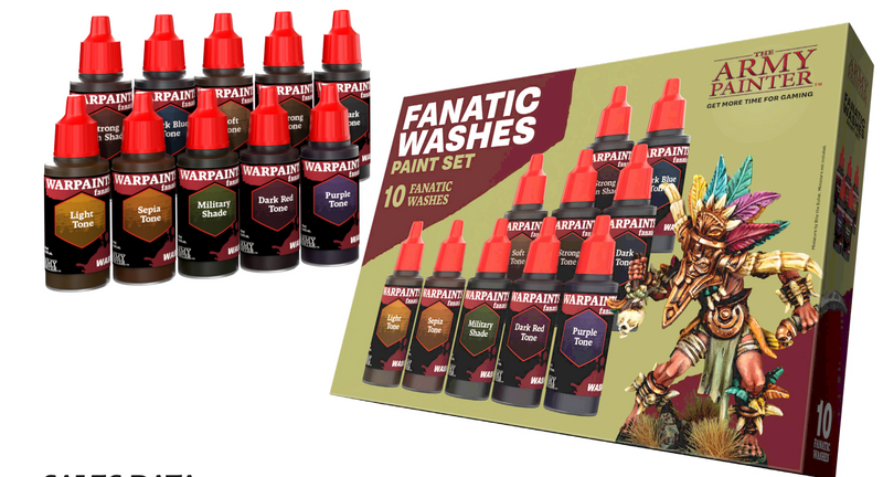 [PREORDER] Army Painter Fanatic Washes Set
