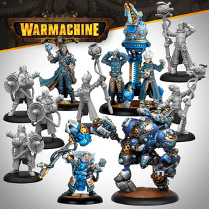 Warmachine MKIV Cygnar Storm Forge Command Cadre